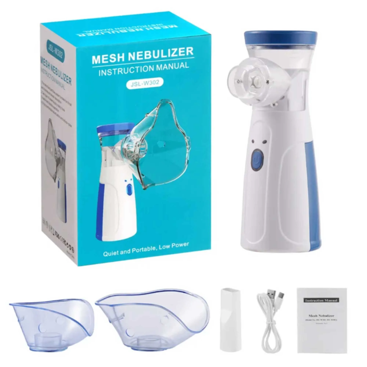 LANNX W302+ Medical Portable Ultrasonic Mesh Nebulizer – দ্রুত ও কার্যকর শ্বাস-প্রশ্বাসের সেবা - Image 2