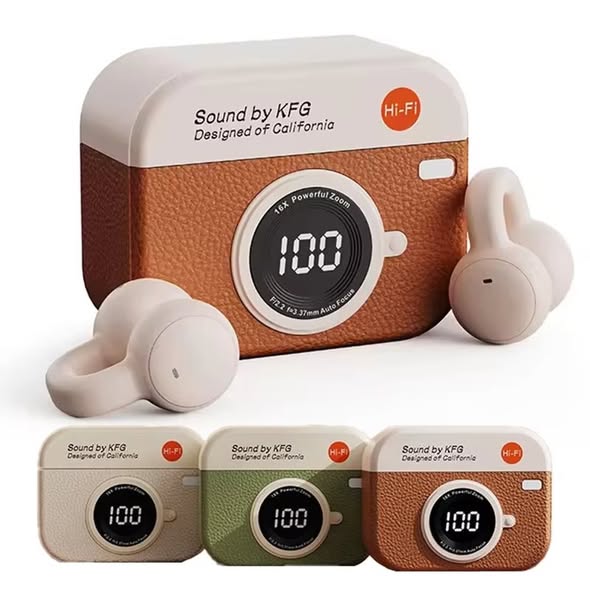 Q87 Camera Design BT Wireless Earbuds – High Quality Sound, Stylish Case & Long Battery Backup - Image 2