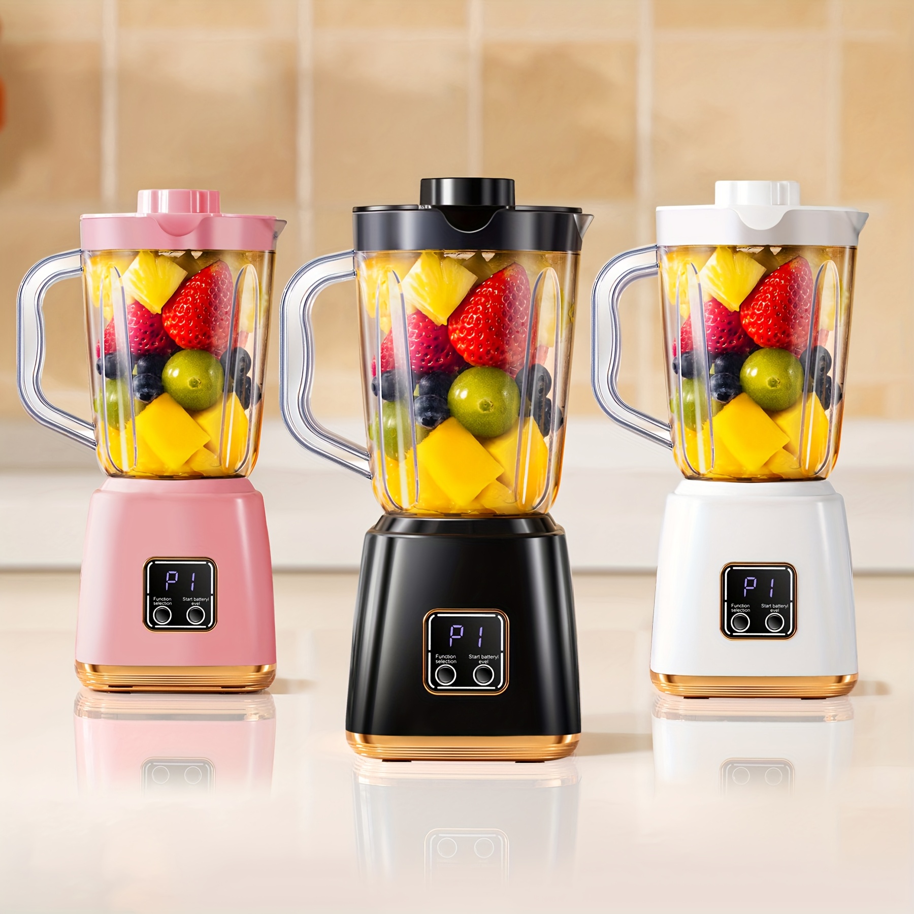 HP-158 Portable Juicing Cup Blender – শক্তিশালী, রিচার্জেবল ও সহজে বহনযোগ্য স্মার্ট ব্লেন্ডার - Image 2